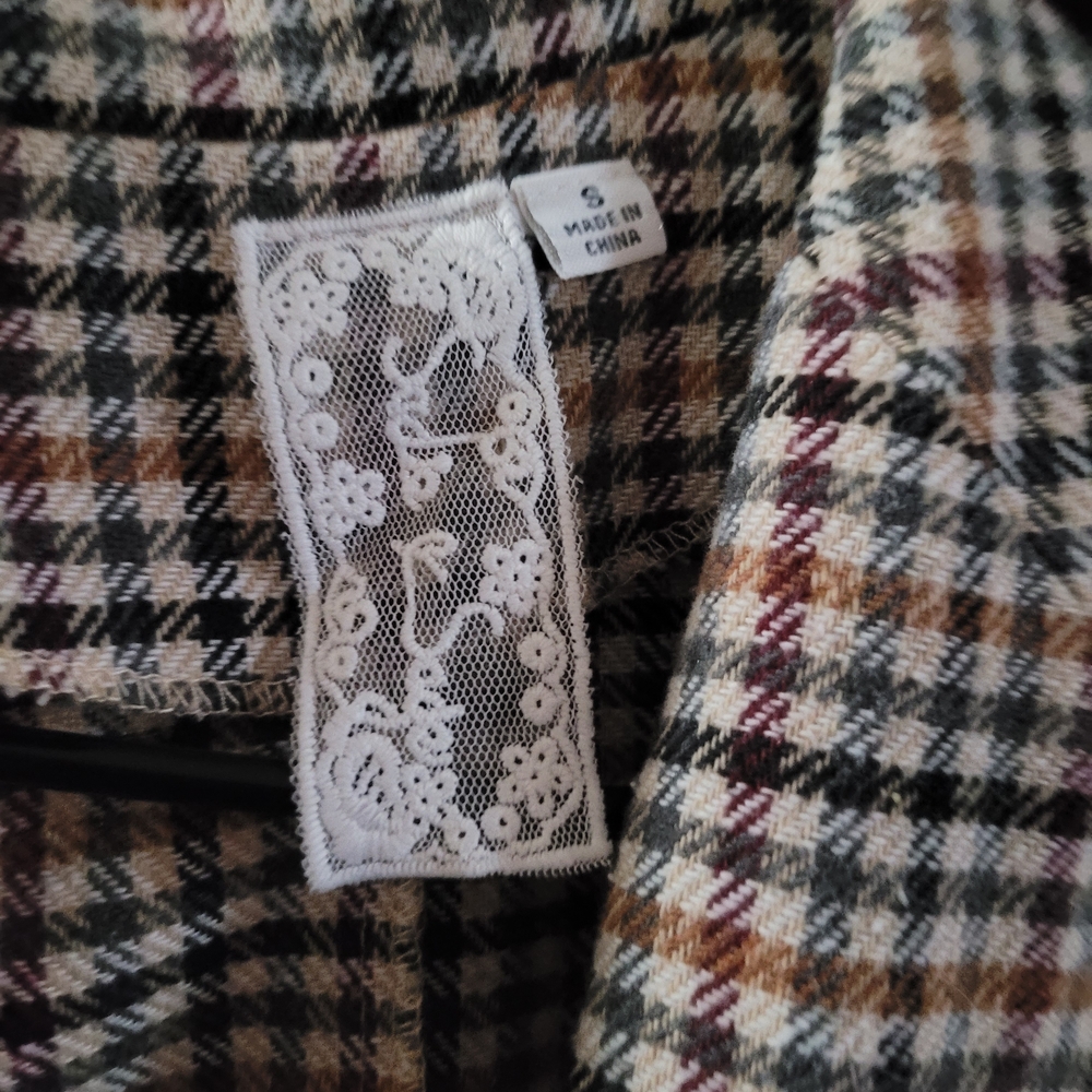 Women's Plaid Jacket